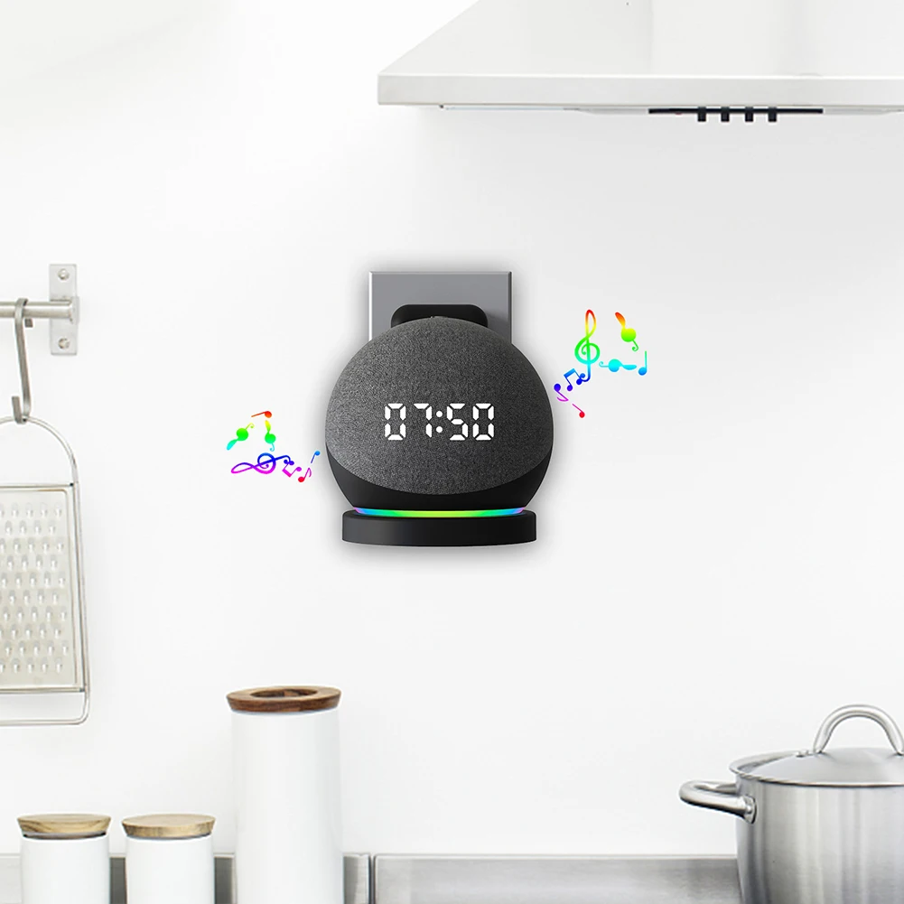 Amazon Speaker Echo Dot 5 - Suporte de parede para alto-falante de