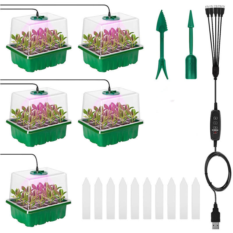 Humidity Dome Kit - Bandeja de germinação de sementes com