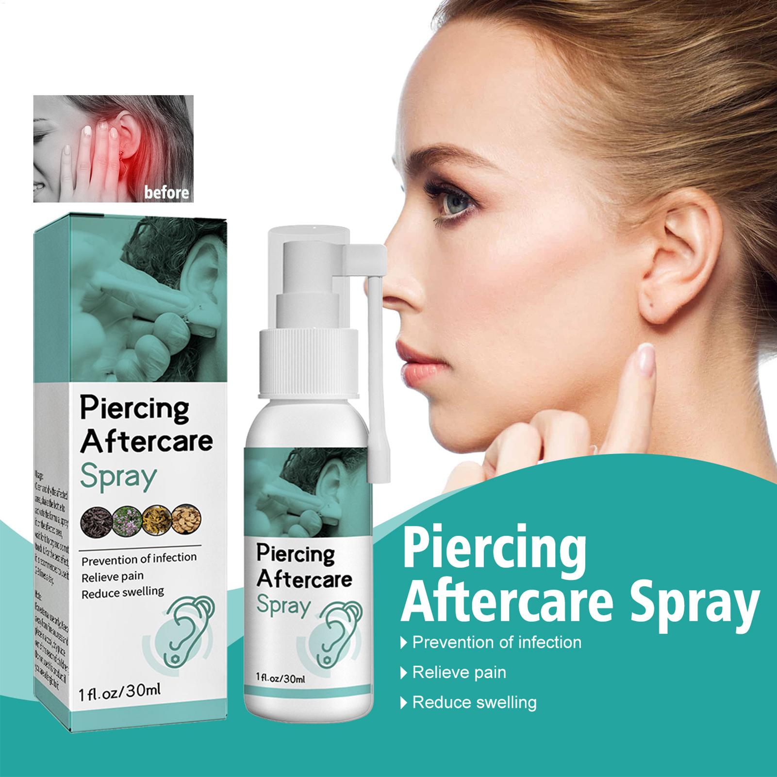 Misting Bottle Fine - Spray Suavizante Pós-Piercing: Líquido Limpeza Delicada