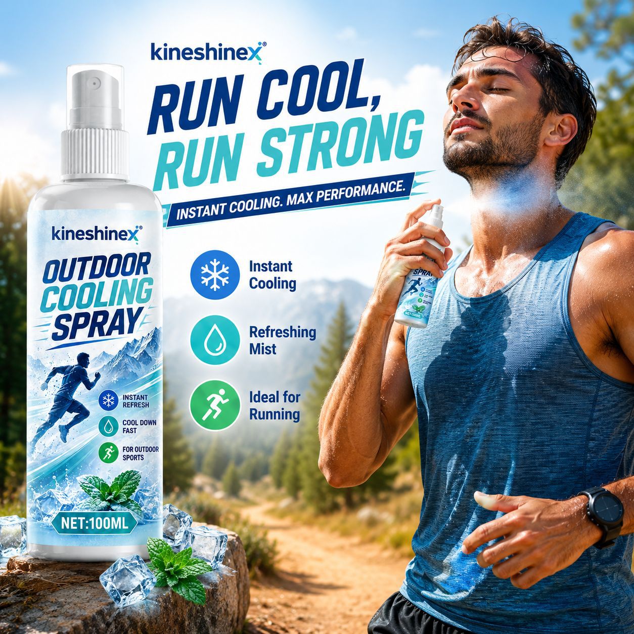 Spray Refrescante para Ativida - Misting Bottle Fine avaliação e preço