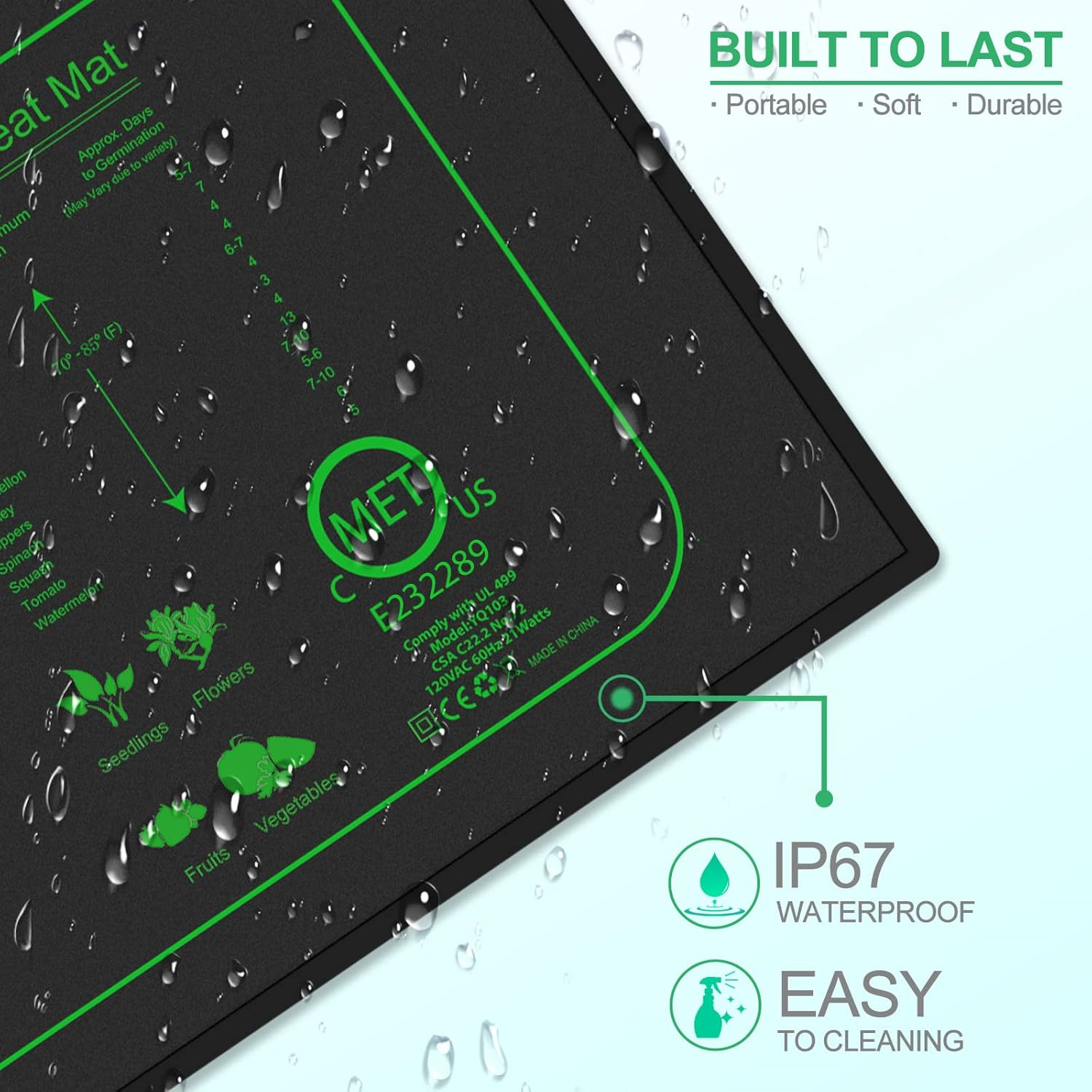 Tapete de calor para mudas com - Rooting Gel Clone avaliação e preço