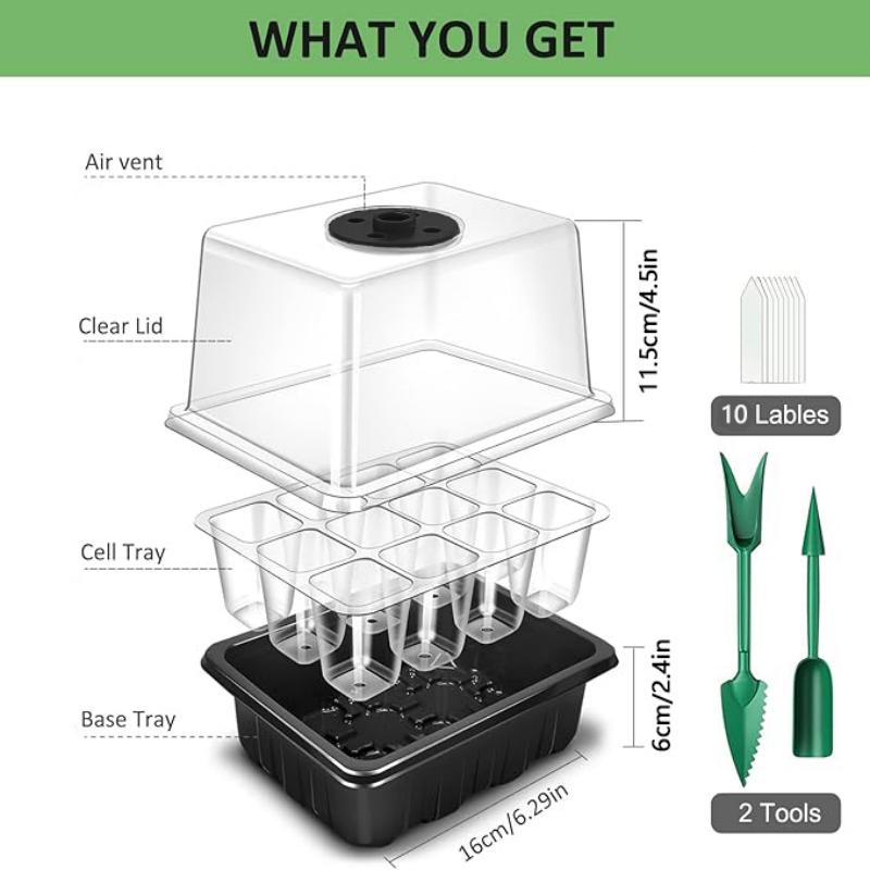 Bandeja inicial de sementes co - Humidity Dome Kit avaliação e preço