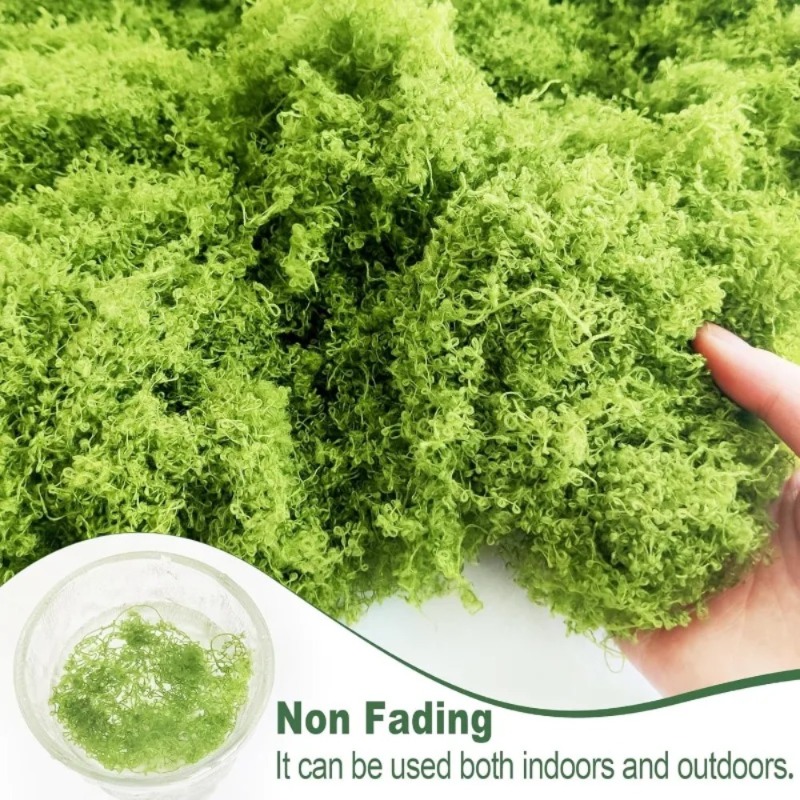 Musgo Verde Artificial, Musgo  - Sphagnum Moss Dry avaliação e preço